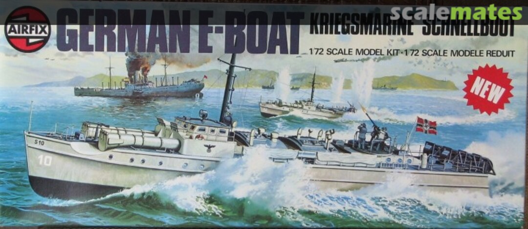 Boxart German E-Boat 09281-4 Airfix