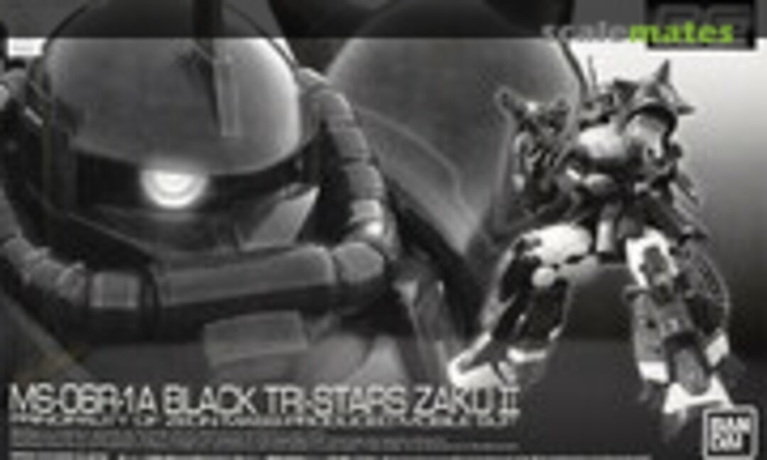 1:144 MS-06R-1A Black Tri-Stars ZAKU II (Bandai 0225942)