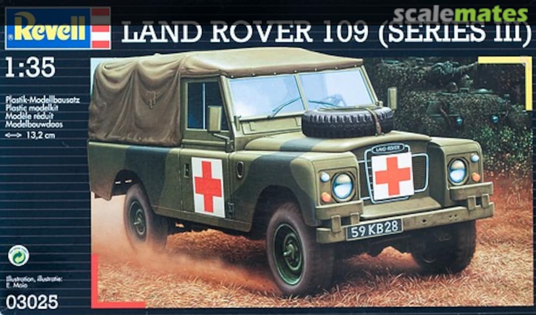 Boxart Land Rover 109 (Series III) 03025 Revell