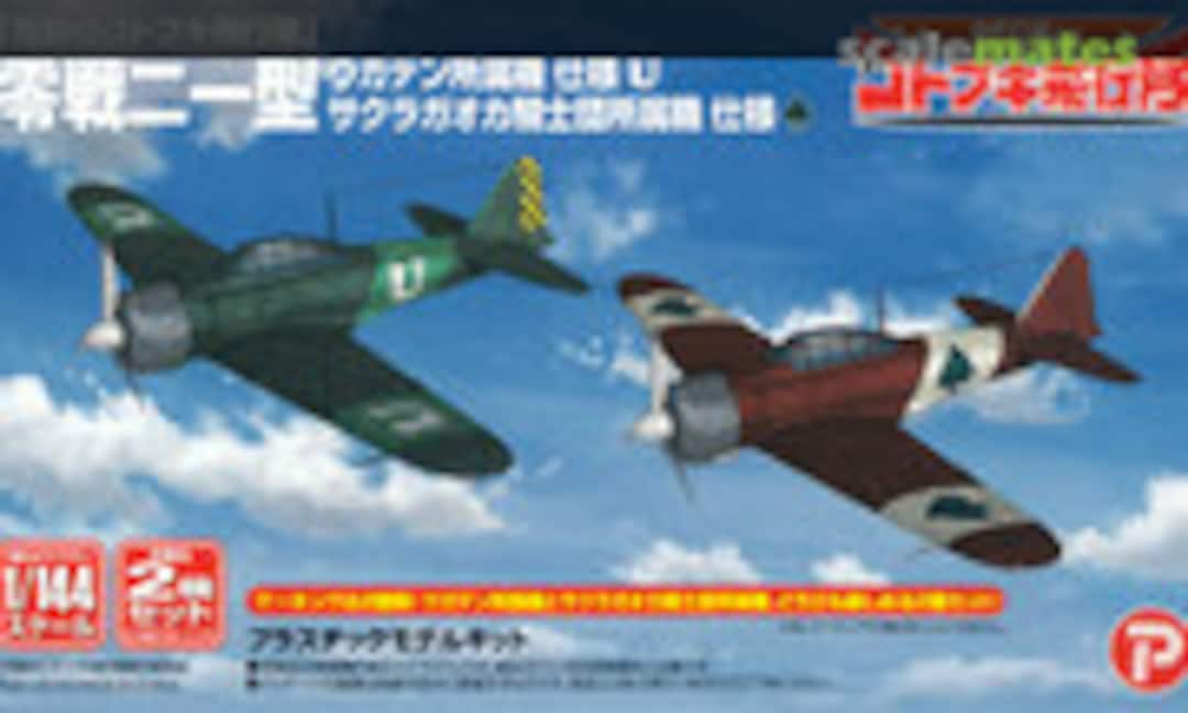 1:144 Zero Fighter Type 21 Ugaden ver./Sakuragaoka Knights ver. (Platz KHK144-11)