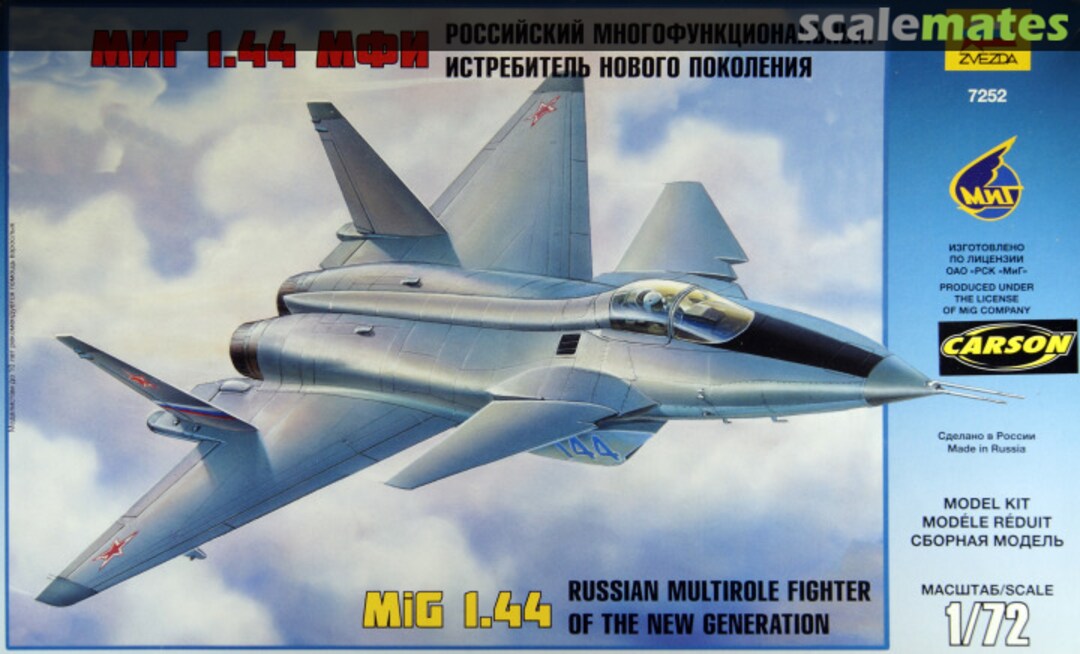 Boxart MiG 1.44 7252 Zvezda