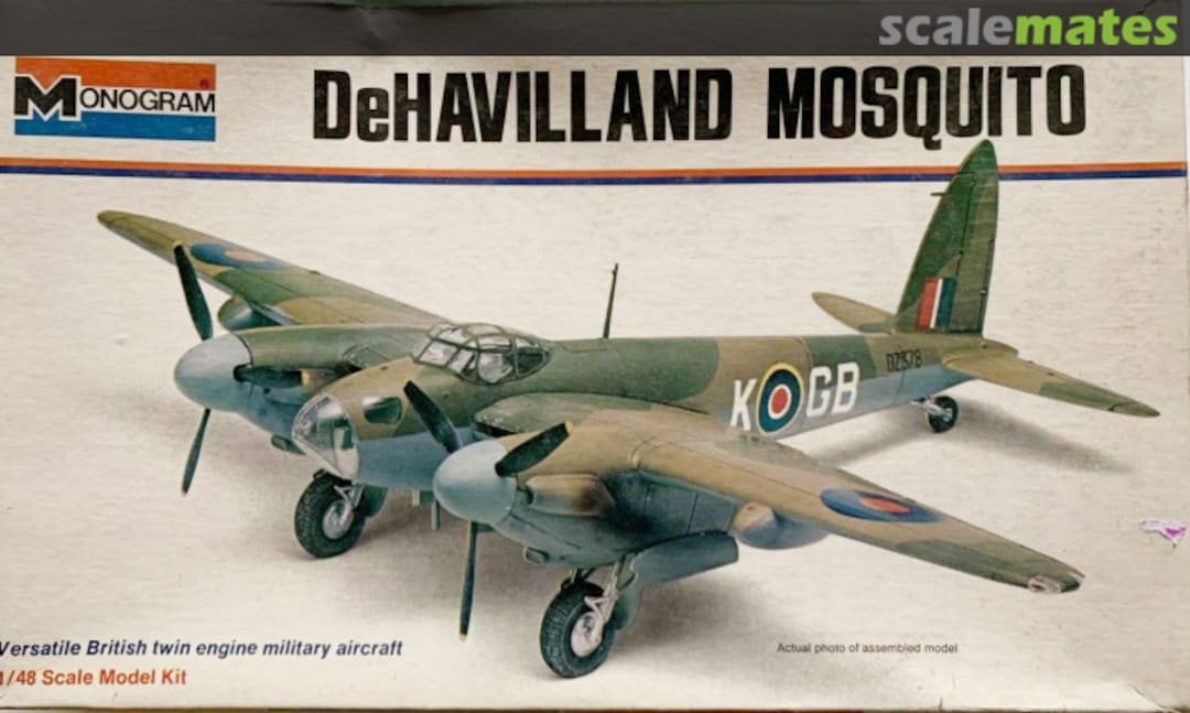 Boxart De Havilland Mosquito 6849 Monogram