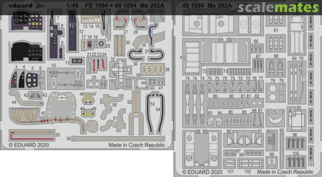 Boxart Me 262A 491094 Eduard