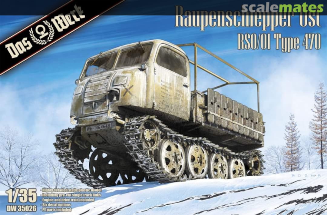 Boxart Raupenschlepper Ost DW35026 Das Werk