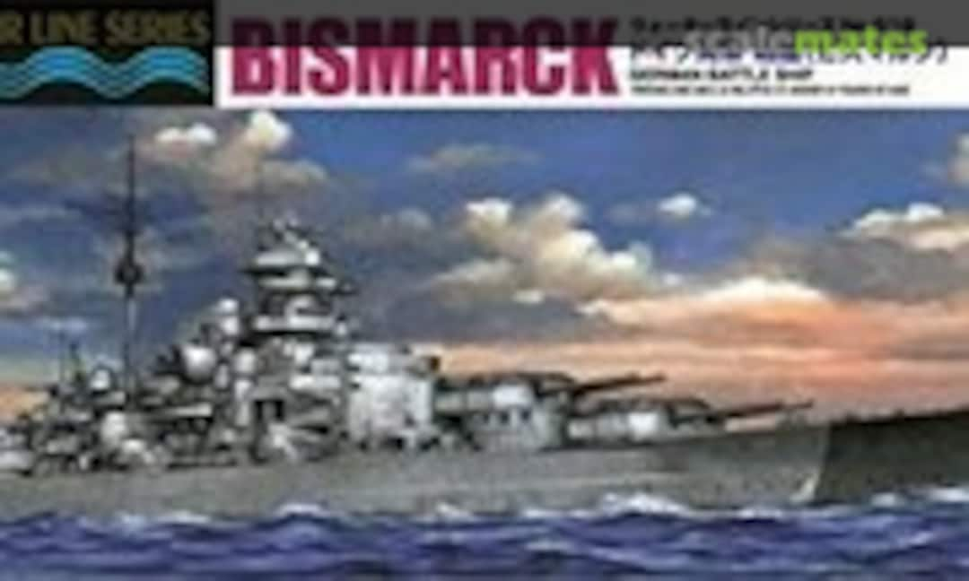 1:700 German Battleship Bismarck (Aoshima 042595)