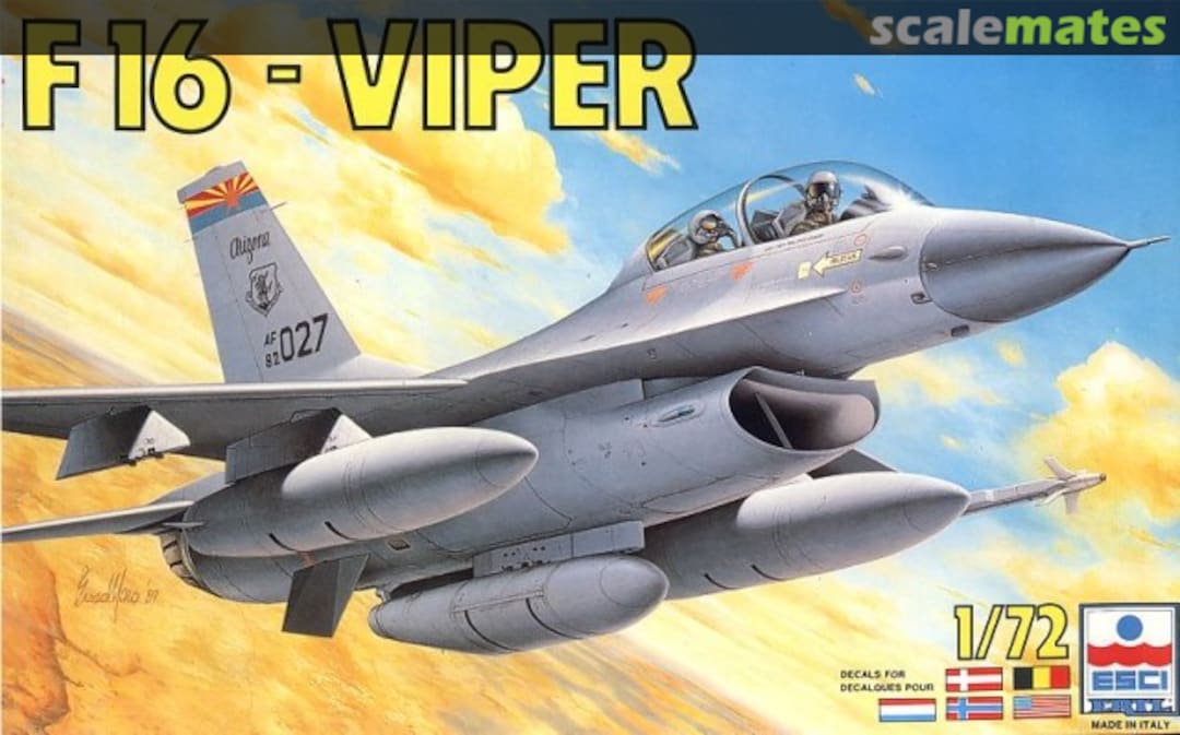 Boxart F 16 - Viper 9092 ESCI/ERTL