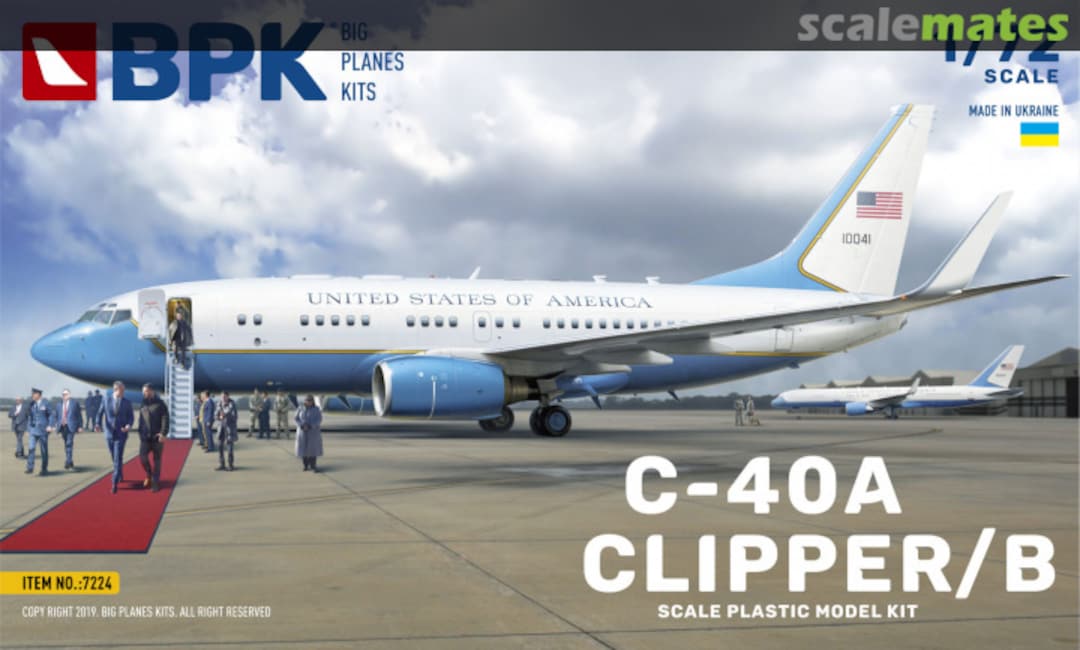 Boxart Boeing C-40A Clipper/B 7224 BPK