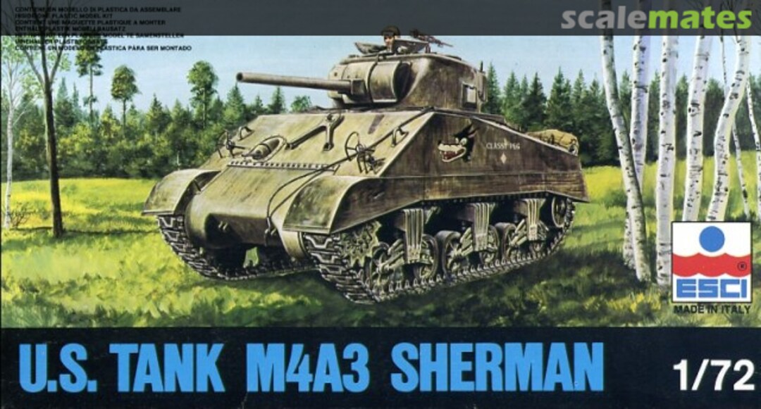 Boxart M4A3 Sherman 8064 ESCI