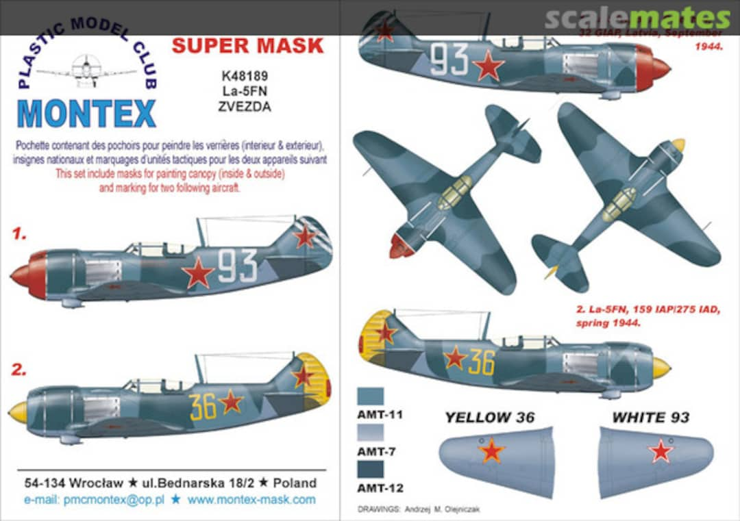 Boxart Lavochkin La-5FN K48189 Montex