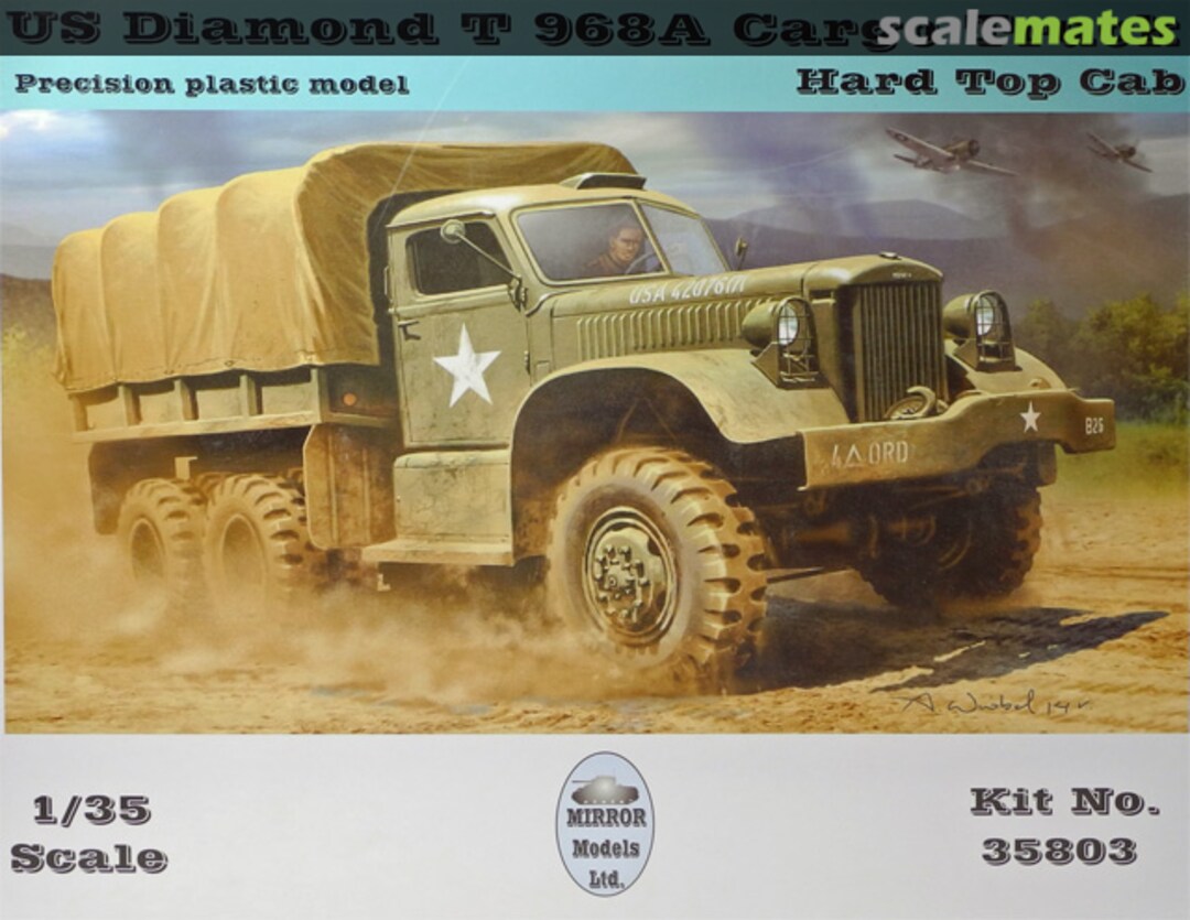 Boxart Diamond T 968A Cargo Truck 35803 MIRROR Models