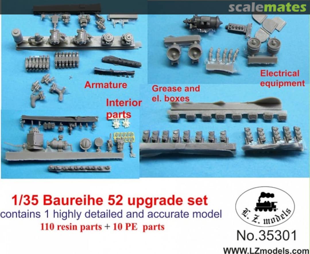 Boxart BR-52 upgrade Set 35301 L.Z. Models