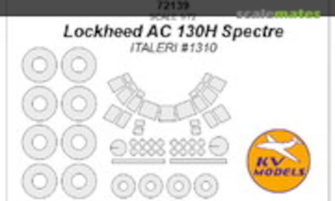 1:72 Lockheed AC-130H Spectre (KV Models 72139)