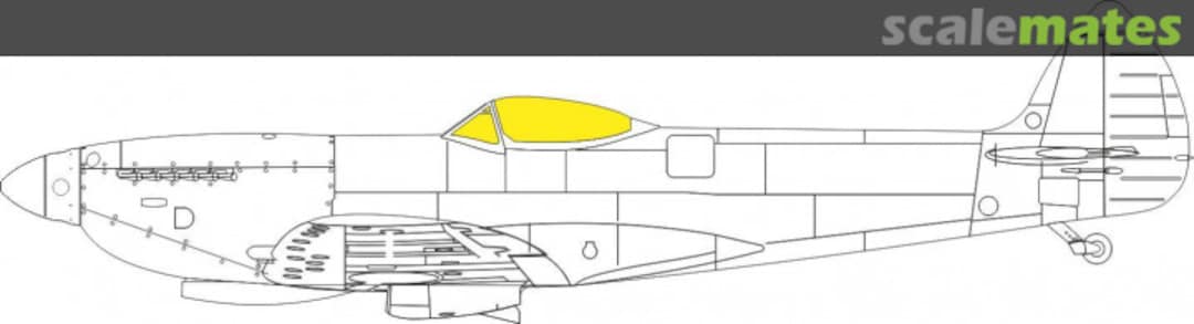 Boxart Spitfire Mk.XVI (TFace) EX808 Eduard