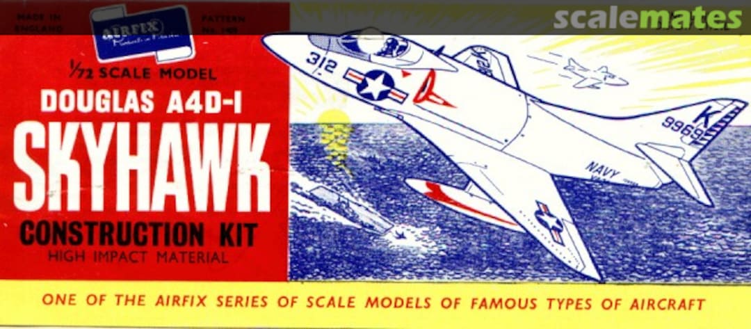 Boxart Douglas A4D-1 Skyhawk 1409 Airfix