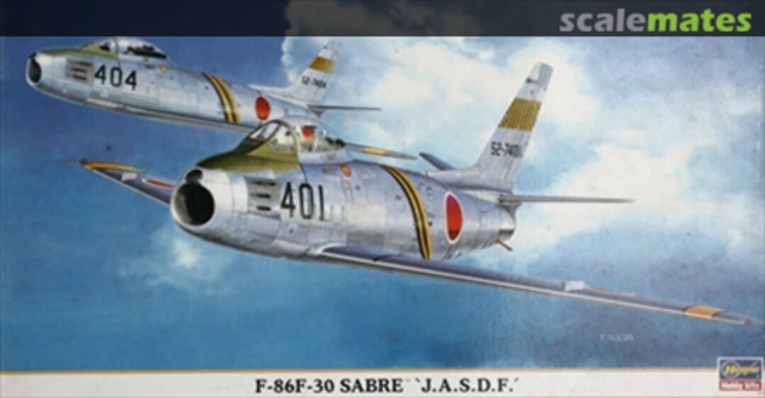 Boxart F-86F-30 Sabre 'J.A.S.D.F.' 09500 Hasegawa