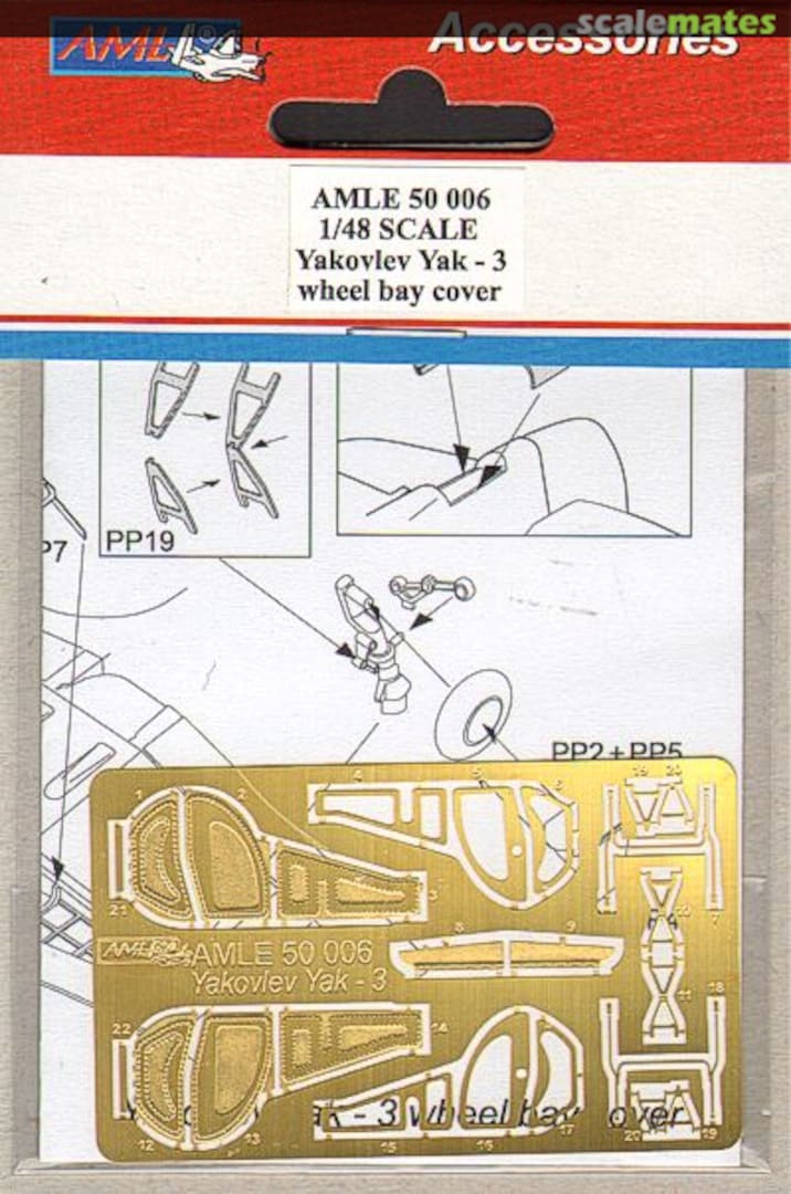 Boxart Yakovlev Yak-3 Wheel Bay Cover AMLE5006 AML