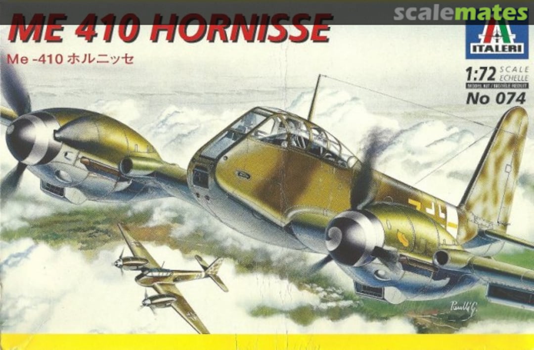 Boxart Me 410 Hornisse 074 Italeri