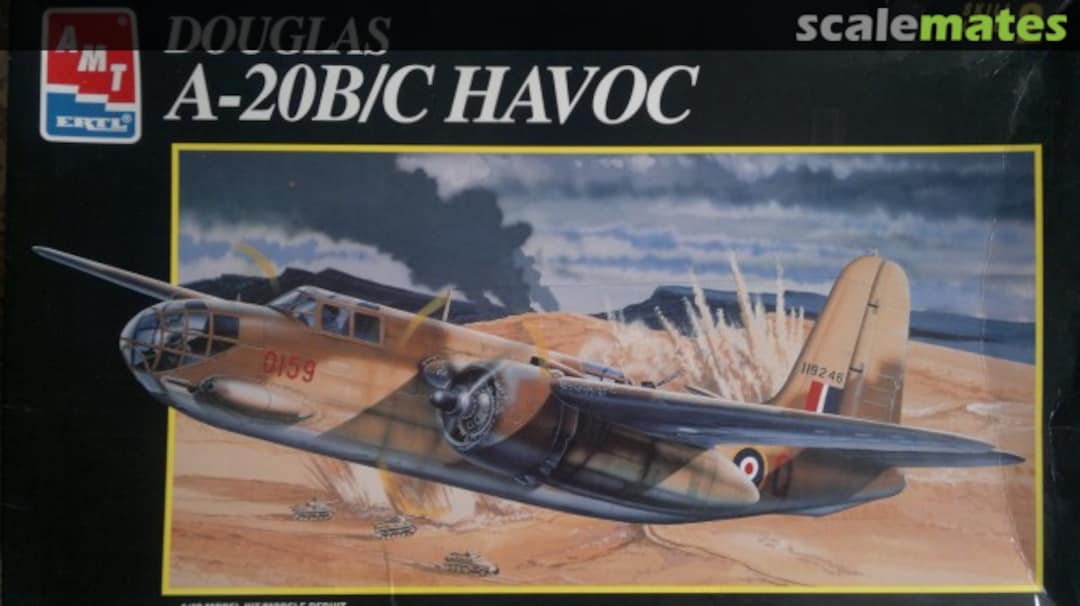 Boxart Douglas A-20B/C Havoc 8644 AMT/ERTL