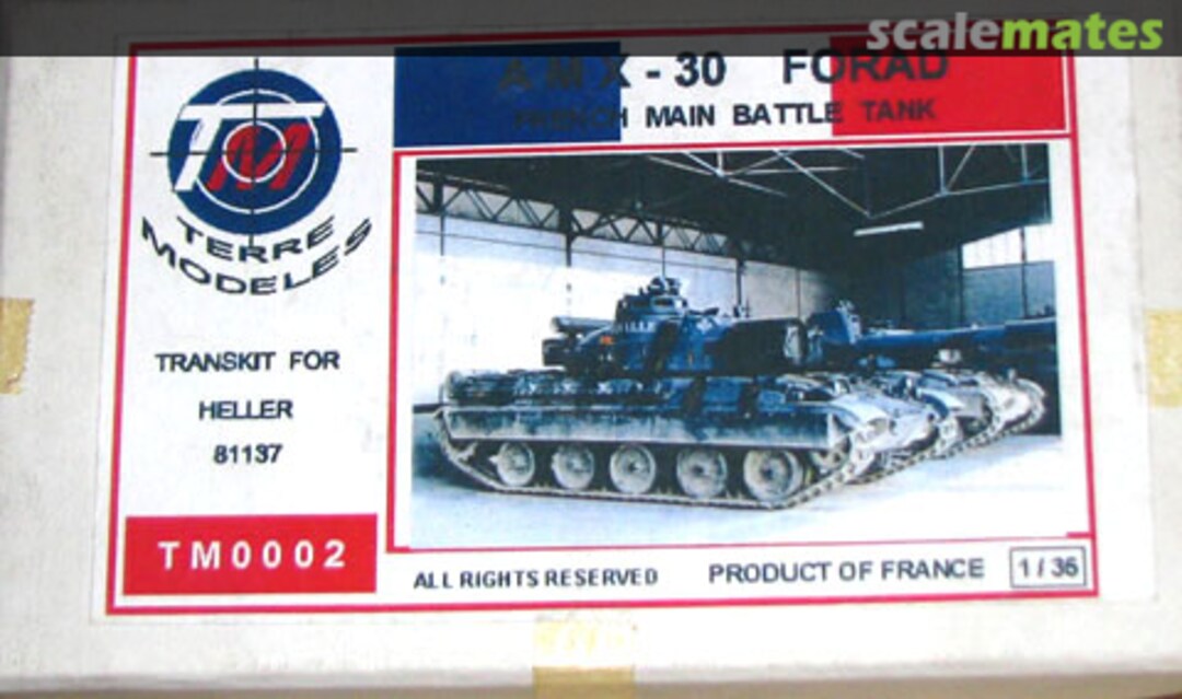 Boxart AMX-30 FORAD TM0002 Terre Modeles