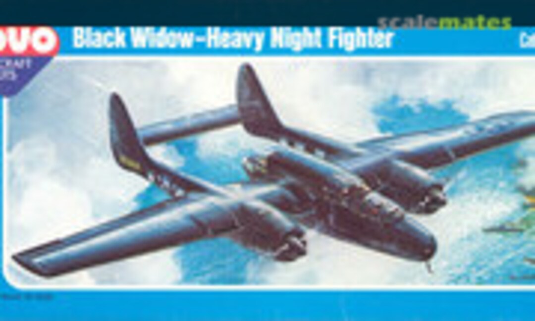 1:72 Black Widow-Heavy Night Fighter (Novo 78088)