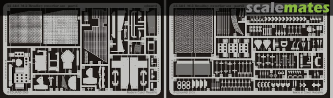 Boxart M2 Bradley Exterior 35584 Eduard