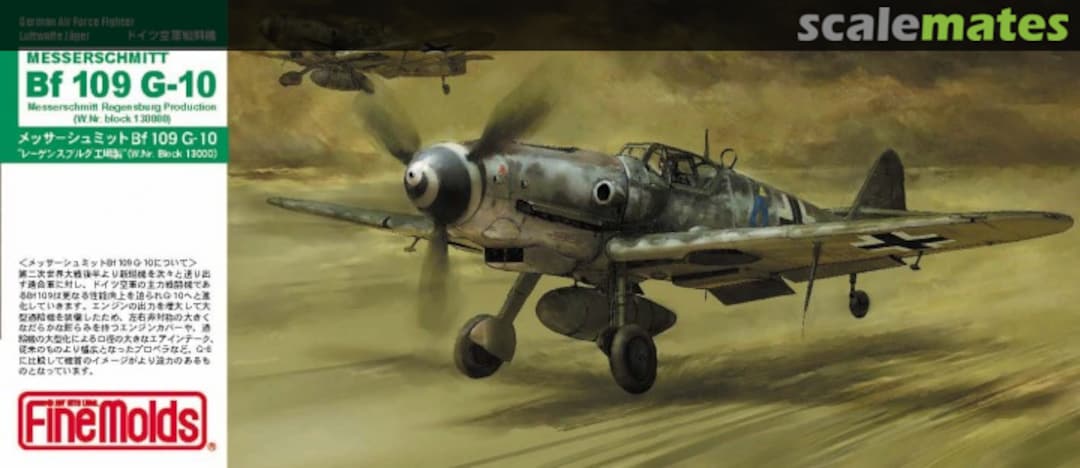 Boxart Messerschmitt Bf 109 G-10 FL11 Fine Molds