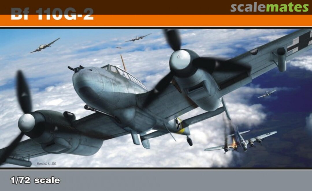 Boxart Bf 110G-2 7085 Eduard