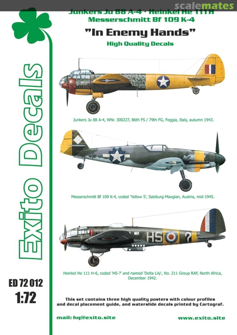 Boxart "In Enemy Hands" ED72012 Exito Decals