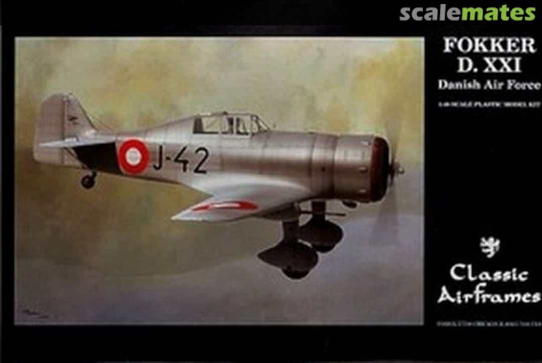 Boxart Fokker D.XXI 4153 Classic Airframes