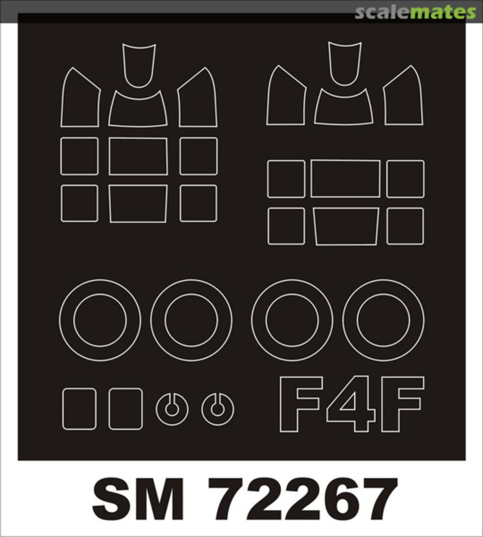 Boxart Grumman F4F-4 Wildcat SM72267 Montex