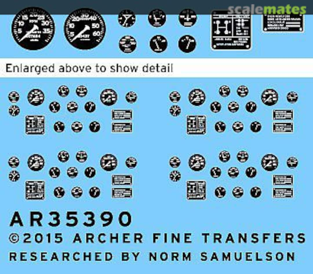 Boxart M19 transporter instruments and placards AR35390 Archer