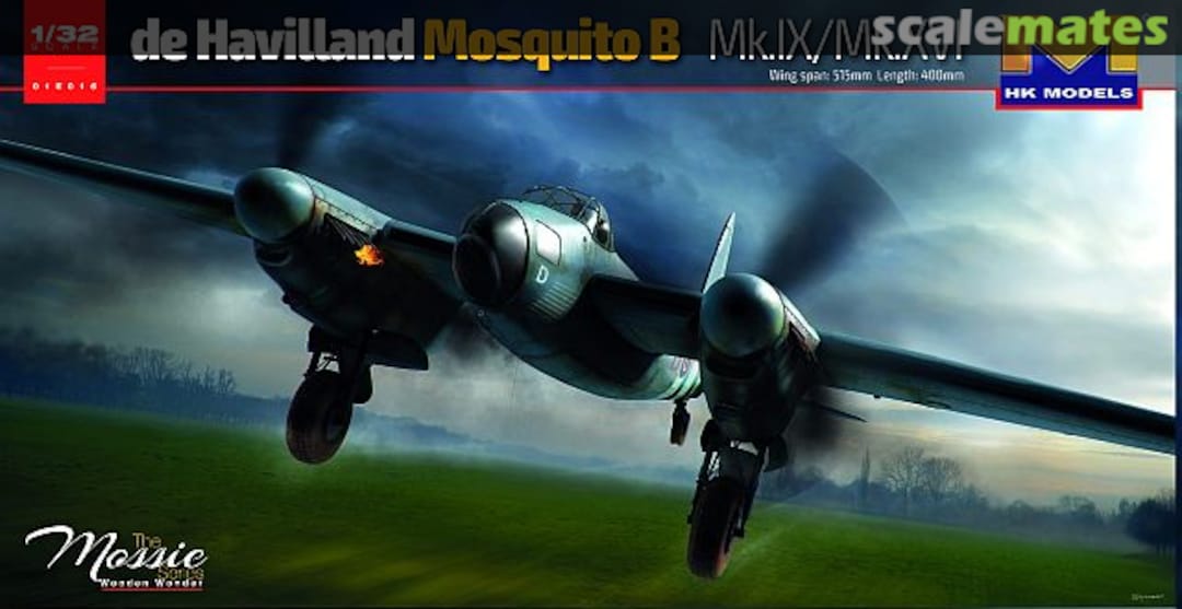 Boxart de Havilland Mosquito B Mk.IX/Mk.XVI 01E016 HK Models