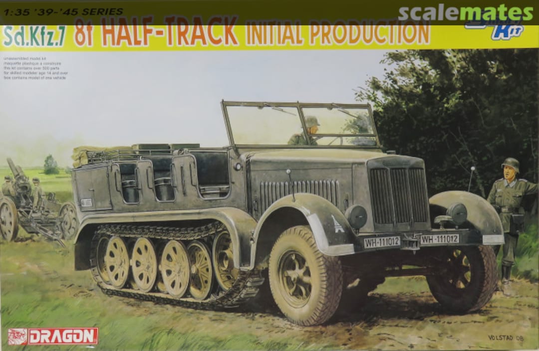 Boxart Sd.Kfz. 7 8t Half-Track 6466 Dragon