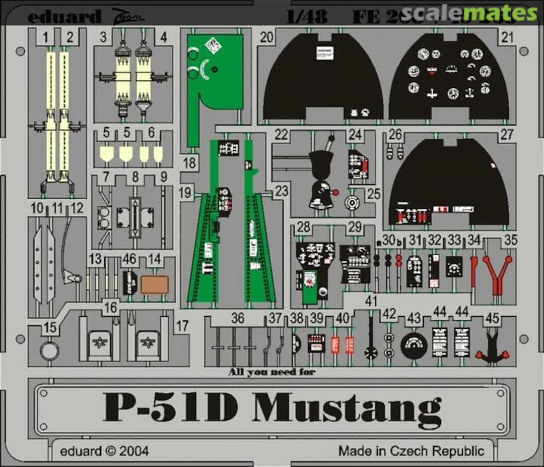 Boxart P-51D FE268 Eduard