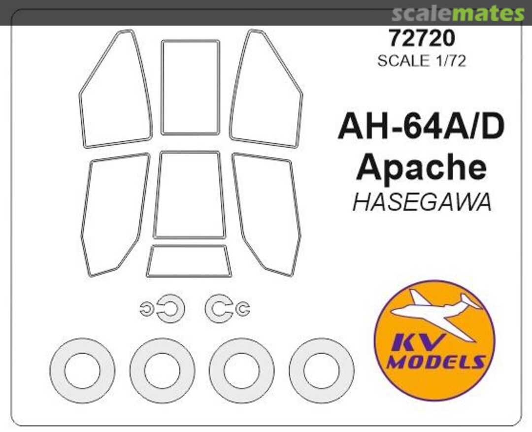 Boxart АН-64A/D Apache 72720 KV Models