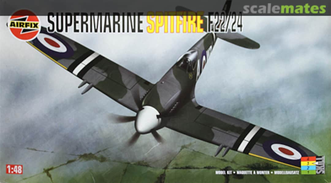 Boxart Supermarine Spitfire F.22/24 07105 Airfix