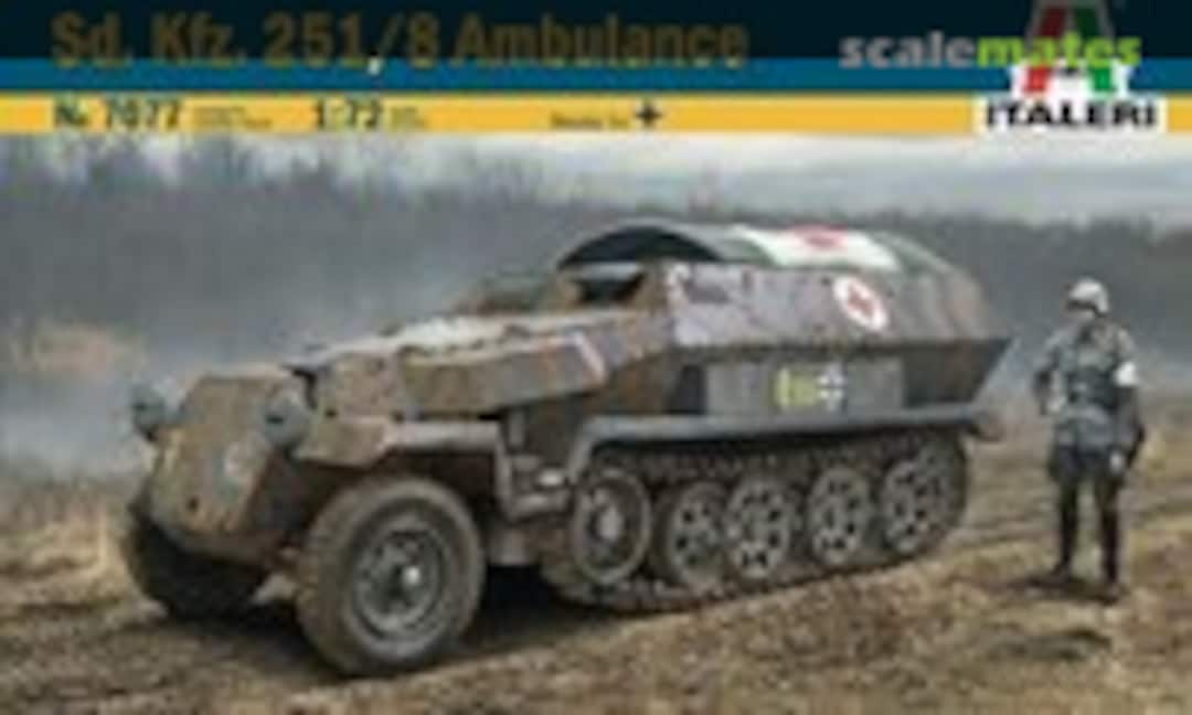 1:72 Sd.Kfz. 251/8 Ambulance (Italeri 7077)