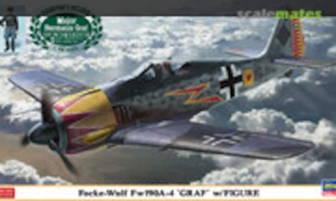 1:48 Focke-Wulf Fw190A-4 &quot;Graf&quot; w/Figure (Hasegawa 07492)