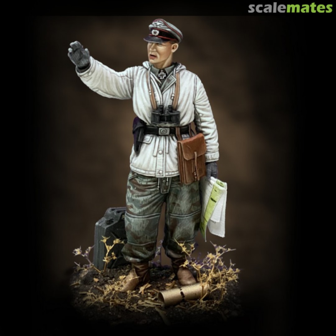 Boxart GERMAN TANKER IN WINTER DRESS - WWII 837 Royal Model