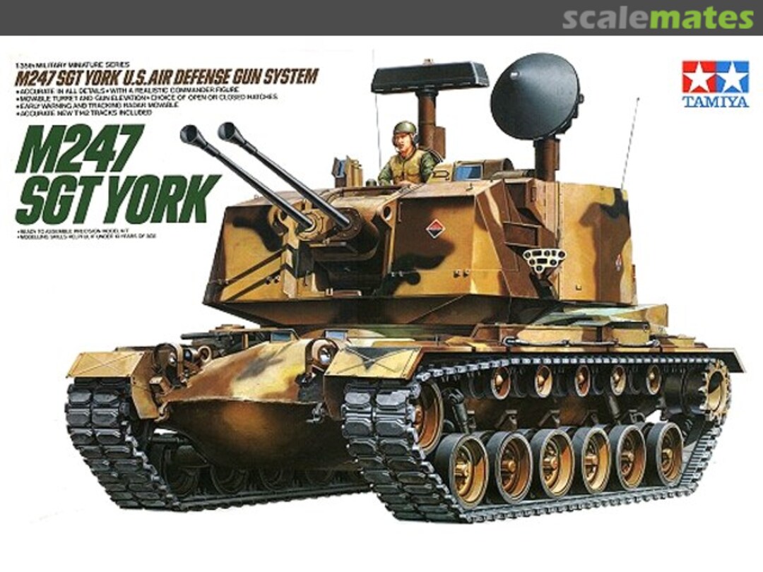 Boxart M247 Sgt York 35126 Tamiya