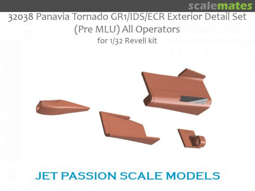 Boxart Panavia Tornado GR1/IDS/ECR Exterior Detail Set 32038 Jet Passion