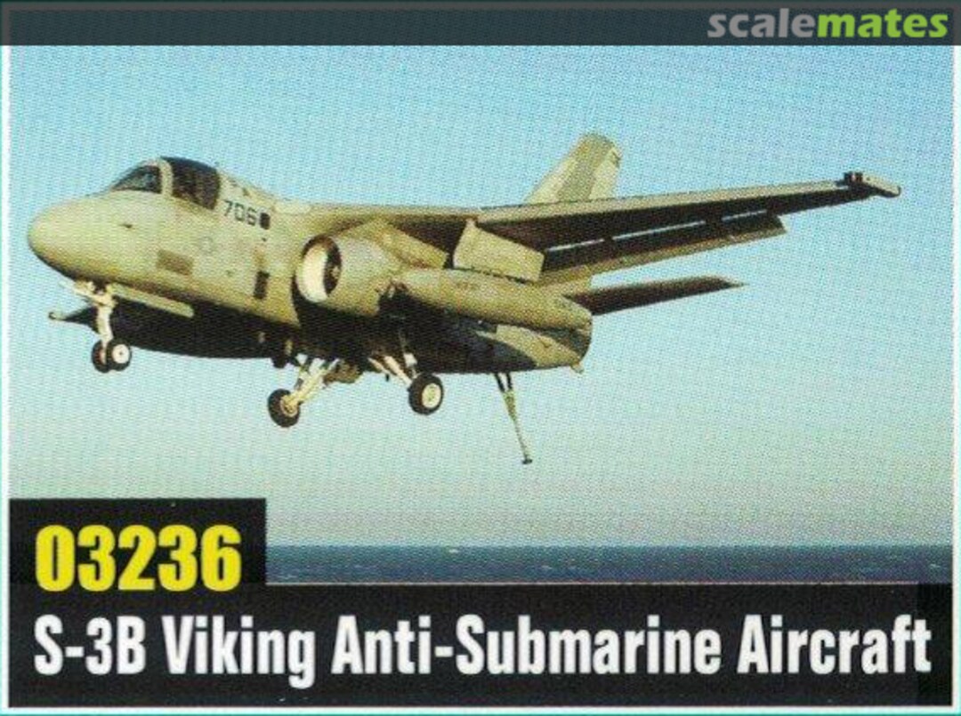 Boxart S-3B Viking Anti-Submarine Aircraft 03236 Trumpeter