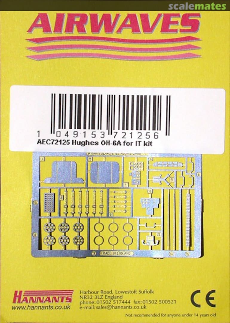 Boxart Hughes OH-6A AEC72125 Airwaves