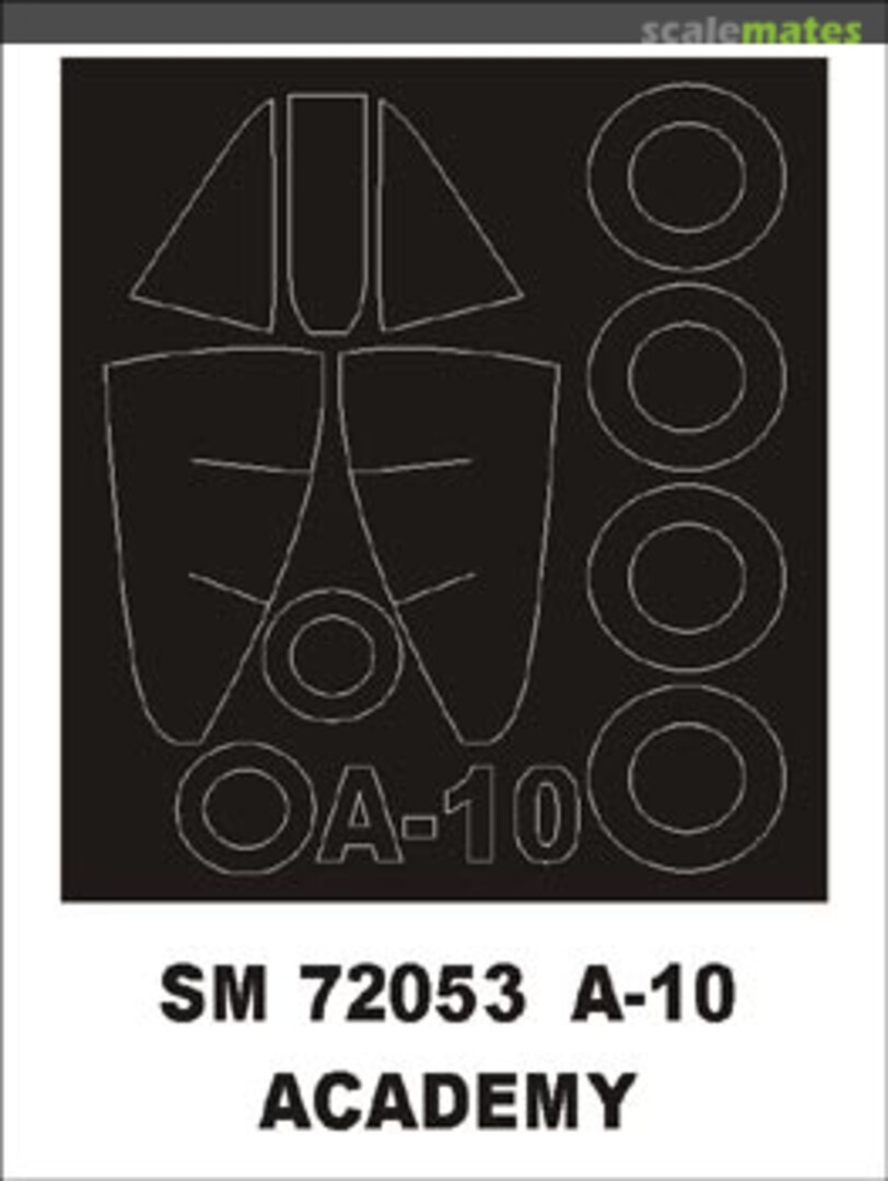 Boxart A-10 Thunderbolt II - Warthog SM72053 Montex