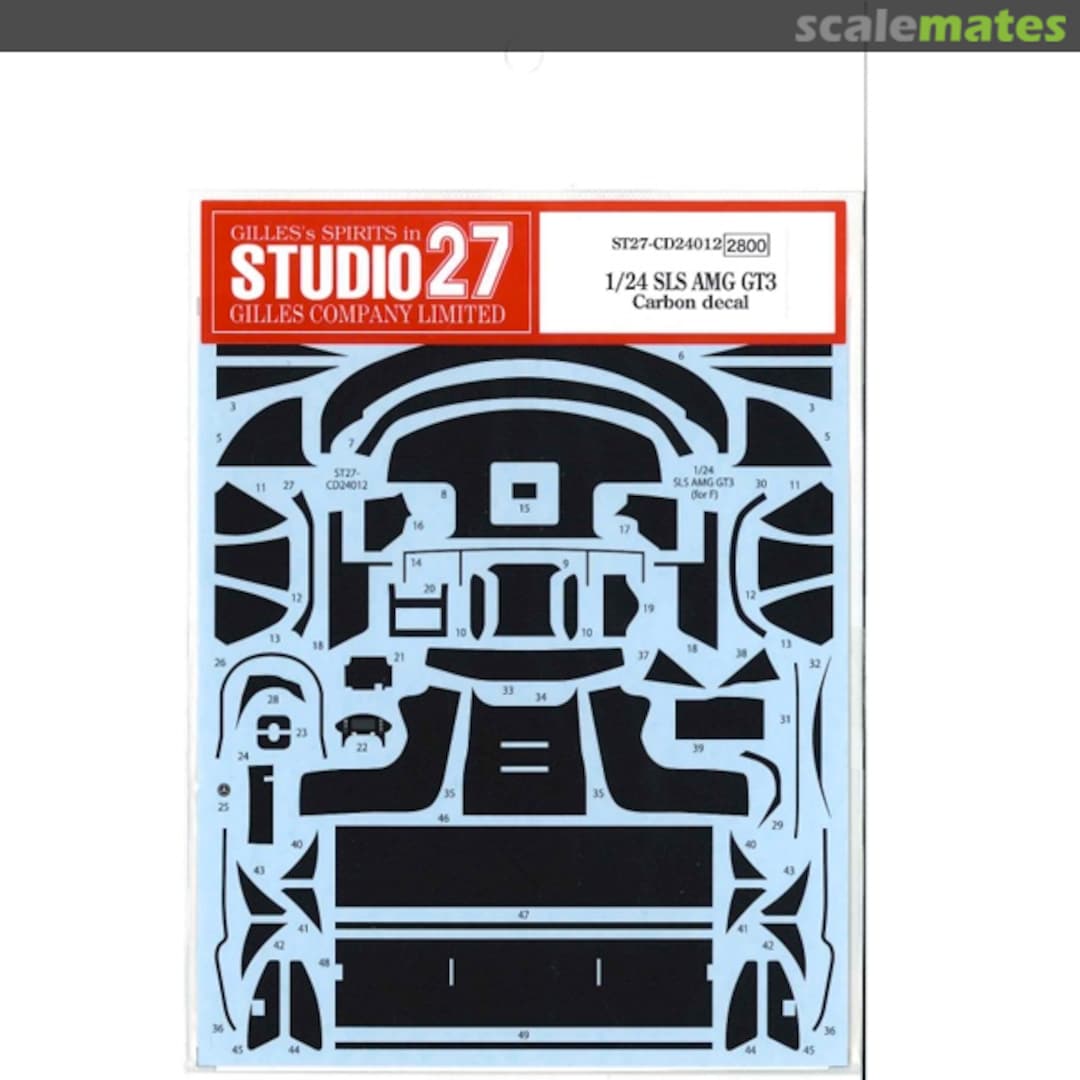 Boxart SLS AMG GT3 ST27-CD24012 Studio27