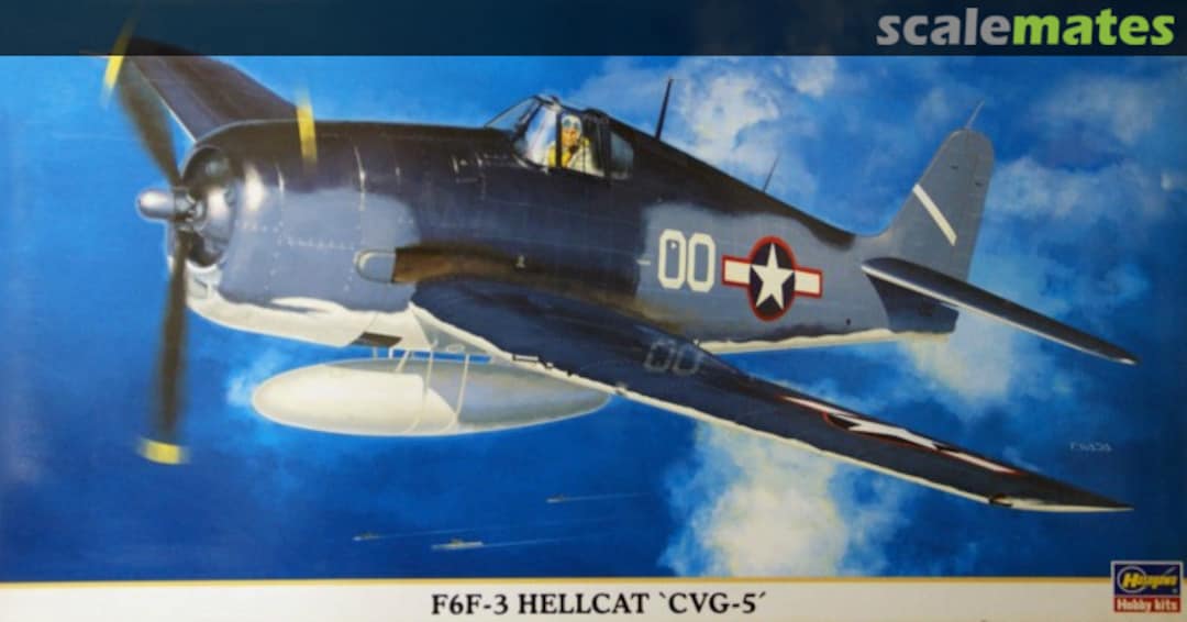 Boxart F6F-3 Hellcat CVG-5 09547 Hasegawa