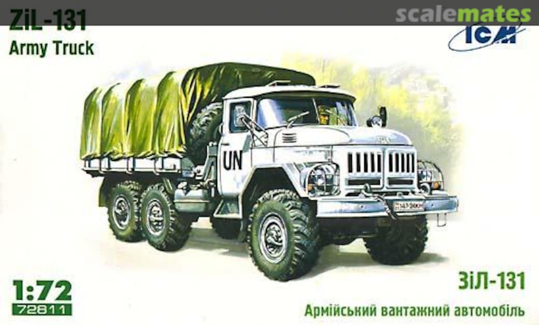 Boxart ZiL-131 Army Truck 72811 ICM