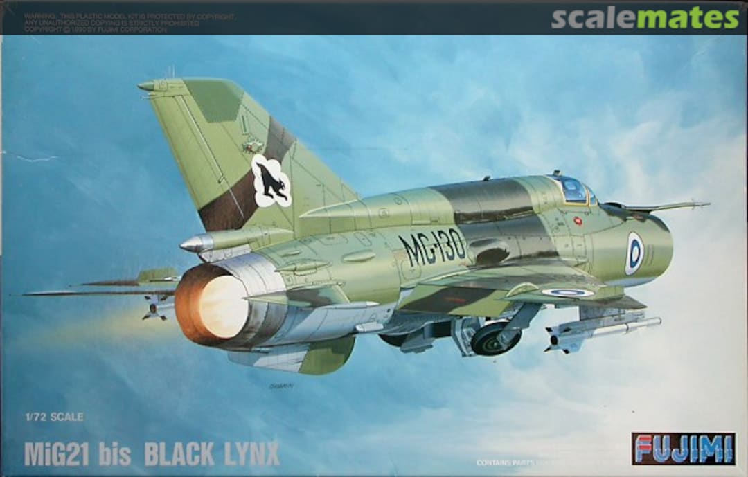 Boxart MiG-21bis  27021 Fujimi