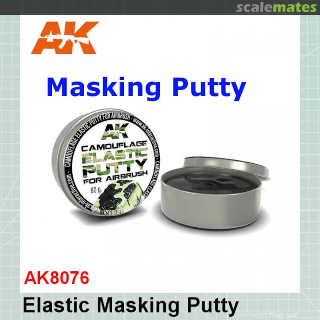 Boxart AK Camouflage Elastic Putty AK8076 AK Interactive