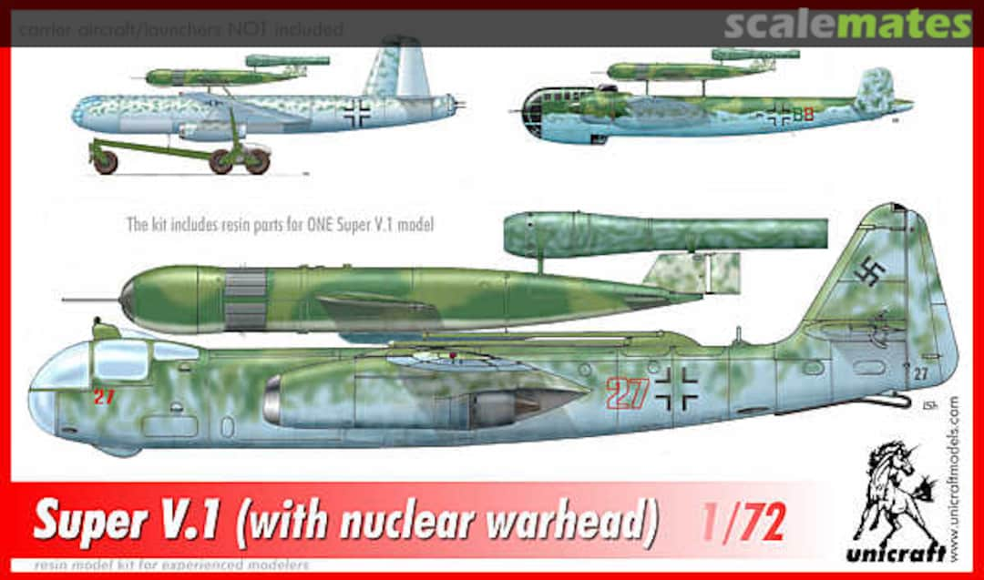 Boxart Super V.1 (with nuclear warhead) Super V.1 Unicraft Models